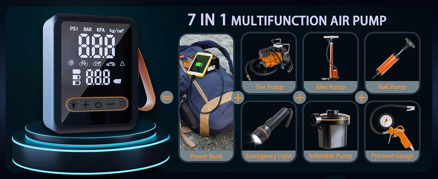 Tire Inflator Pump