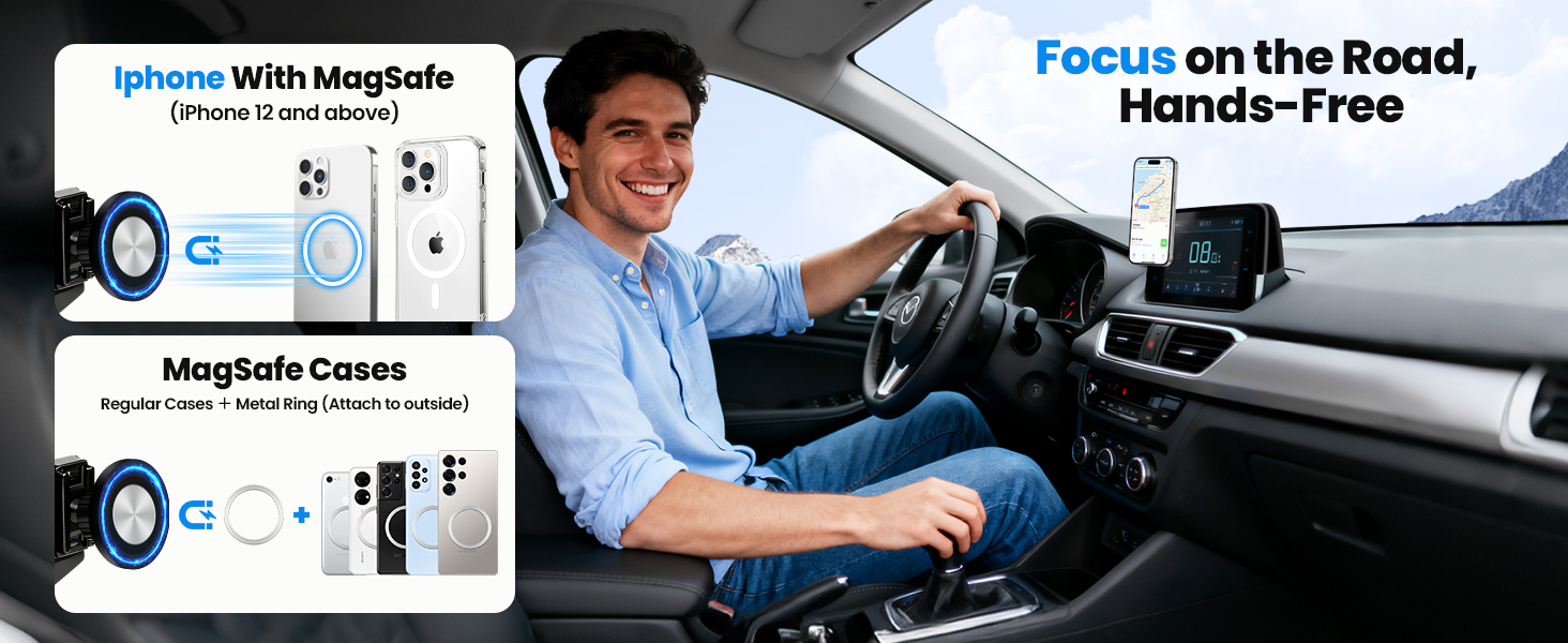 Cell Phone Car Mount for Toyota RAV4