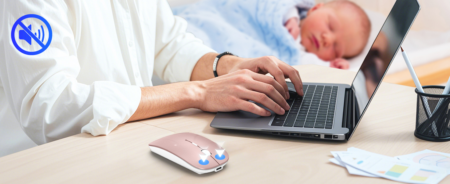 silent wireless mouse