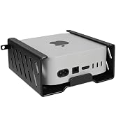 JinLunar Metal Mac mini PC Mount Compatible with 2024 Mac mini M4/M4 Pro Stand VESA Mount with An...