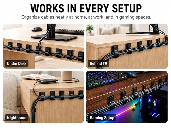 Cable Management Strips