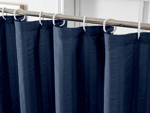 shower curtains blue