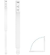 Maxsure Electrical Outlet Extender, USB-A and USB-C Ports, 2 AC Outlets, 22-34 Inch Extension, 18...