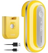 Canslab RETRO Electric Can Opener, Auto-Stop One-Touch Operation, USB Rechargeable with LED Batte...