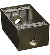 Morris 36014 1-Gang 3-Outlets Weatherproof Box