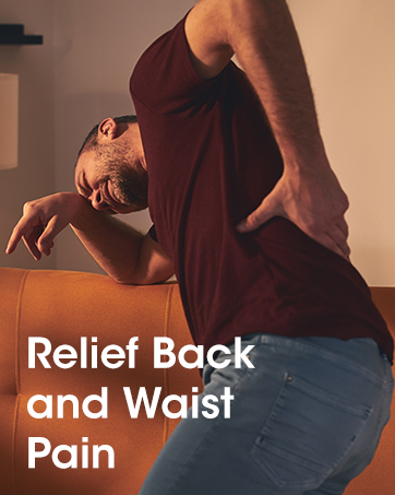 Pain relief for back and waist