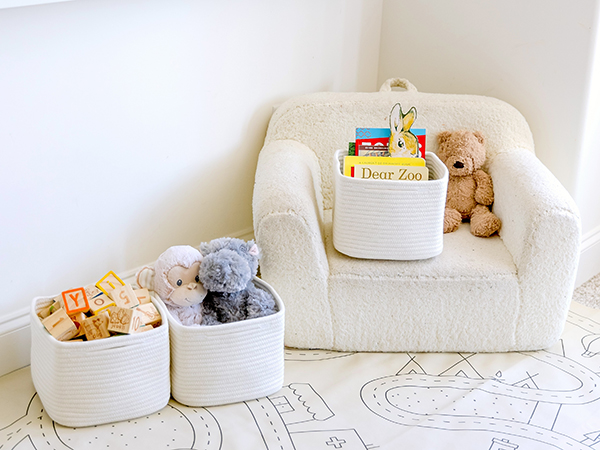 basket 9x9 storage cubes 9 inch storage bins baskets for organizing small woven nursery baby