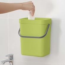 wall mounted trash can