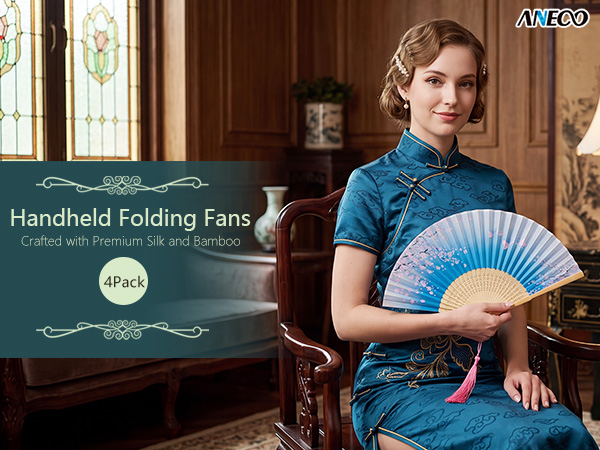 Handheld Folding Fans