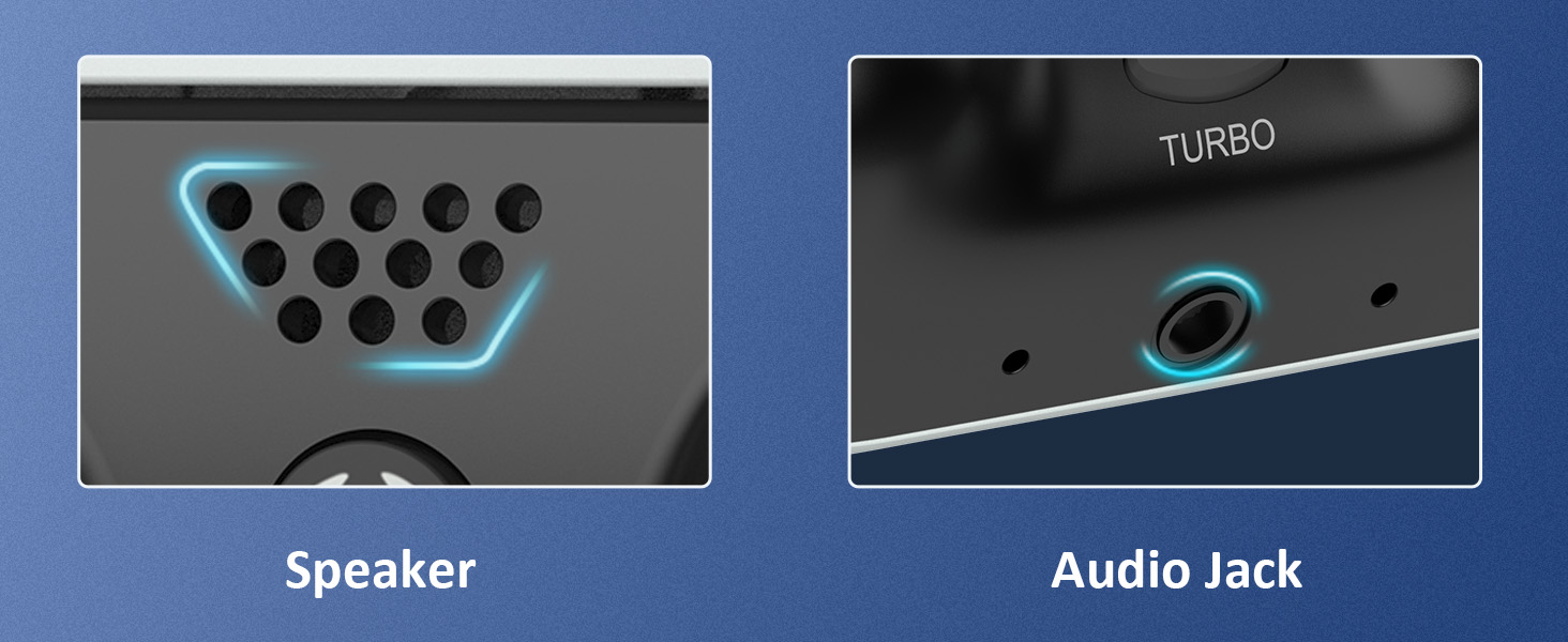 Plug in and enjoy private, immersive audio Supports wired headsets with mic for in-game chat