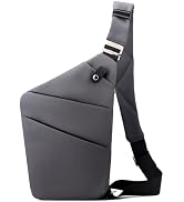 Anti Theft Travel Bag Sling Cross-body Bag Large Capacity | 5 pockets greater capacity;Anti-theft...