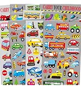 HORIECHALY Transportation Stickers for Kids, Teaching Aids for School and Home, Rewards and Gifts...