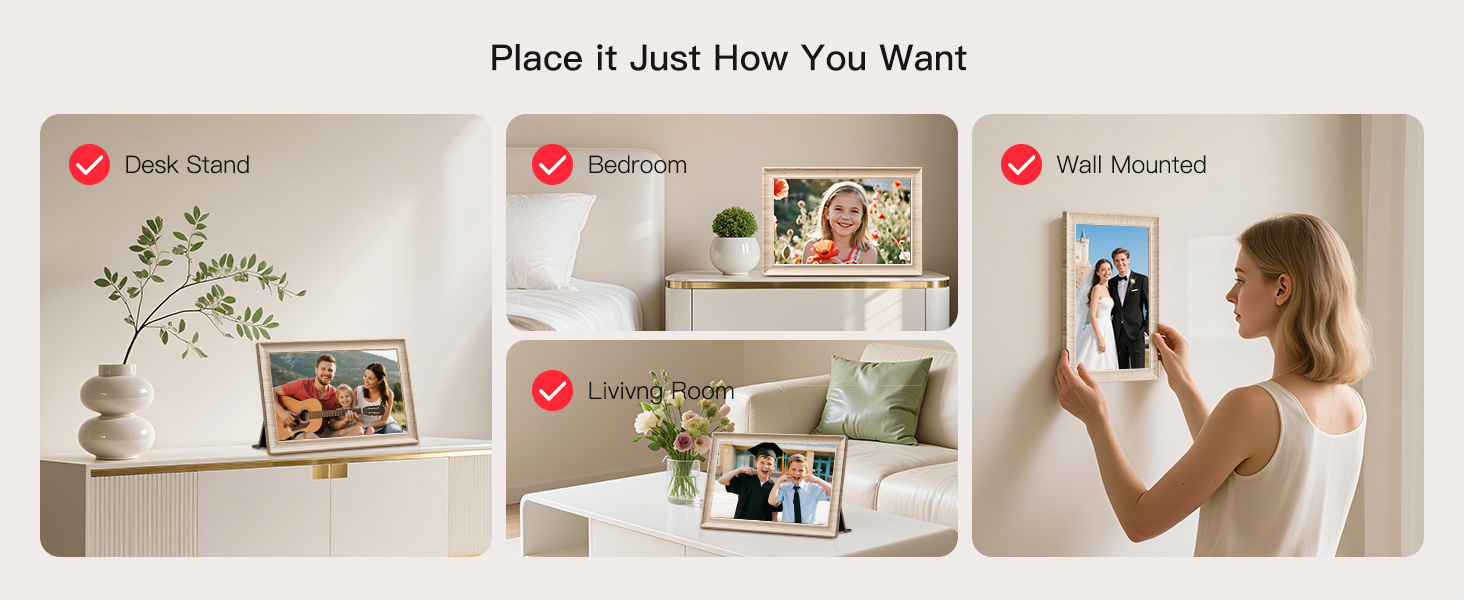 frameo digital frame wifi picture photo video share moment from phone