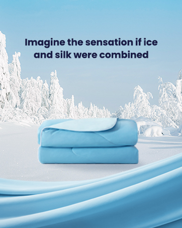 Embrace the night in silky softness with our lightweight comforter