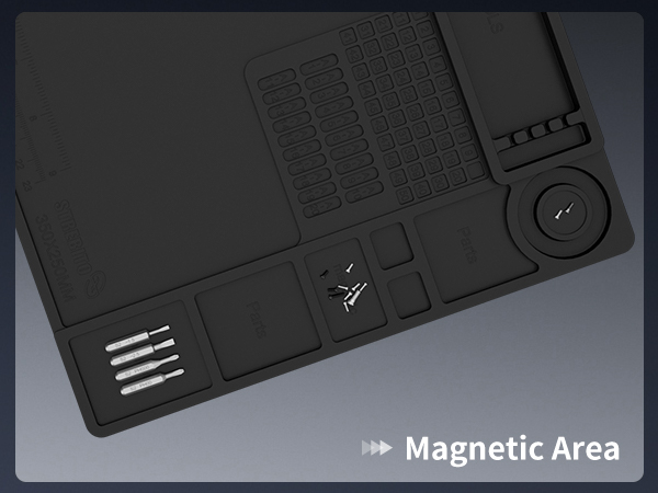 magnetic screw mat
