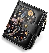 Simikol Small Womens Wallet Billfold RFID Credit Card Holder Ladies Purse | Compact Wallets Women...