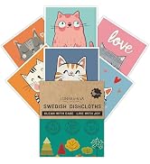 Swedish Dishcloths 6 Pack, Reusable Paper Towels Super Absorbent and Quick Drying for Kitchen, Bi...