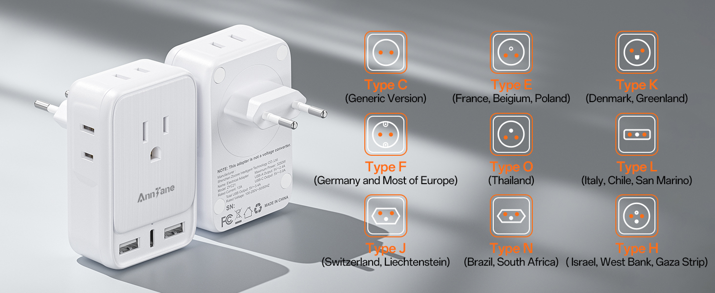 european outlet converter