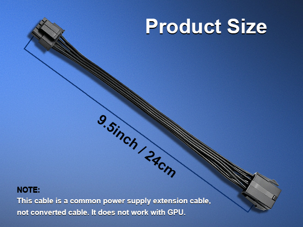 CPU 8(4+4) Pin Extension Power Adapter