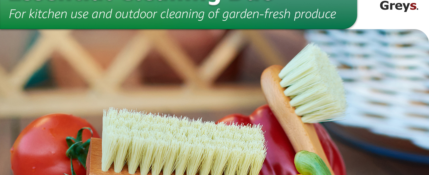 vegetable brush scrubber for food