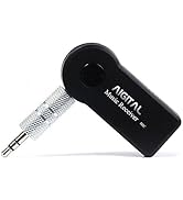 Bluetooth Receiver for Music Streaming, Mini Bluetooth Adapter for Car, 8-Hour Battery Life, Hand...