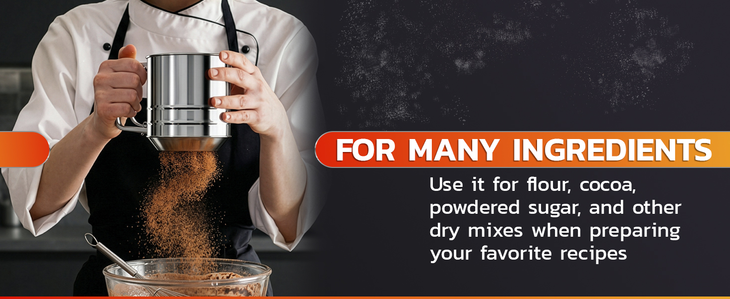 strainer for flour flour sifters for baking pastry sifter flour sifter for frying chicken