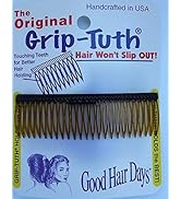 Good Hair Days Grip-Tuth Shorty Comb - Shorty Side Comb For Hair Decorative & Hair Styling - Hair...