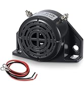 ChimimeDecor Backup Alarm 110dB 12V-80V DC Heavy-Duty Industrial Waterproof Backup Reverse Warnin...