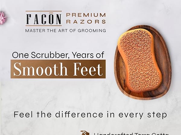 Facón Pumice Stone Exfoliating Foot Scrubber
