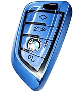 Creativity Suitable for BMW Key fob Cover. Advanced Soft TPU Key Box is Compatible with F30 F45 F...