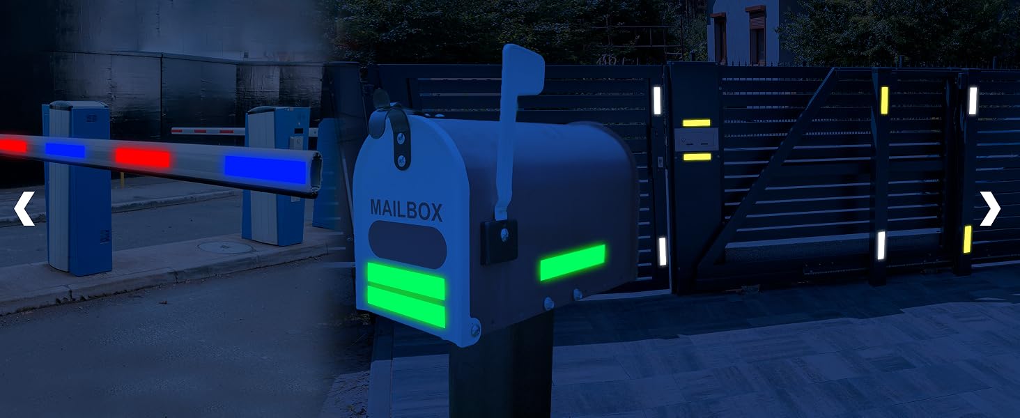 reflective stickers for mailbox