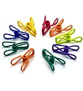 Chip Clips, Utility PVC-Coated Steel Clip for Food Package, Chips Bag, Clothes, Parper, Pack of 1...