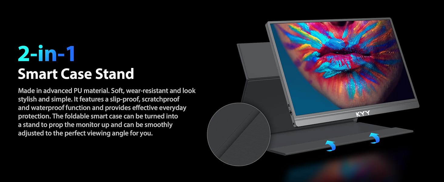 15.6'' portable monitor case
