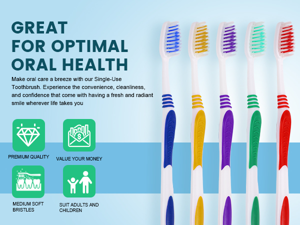 toothbrush individually wrapped