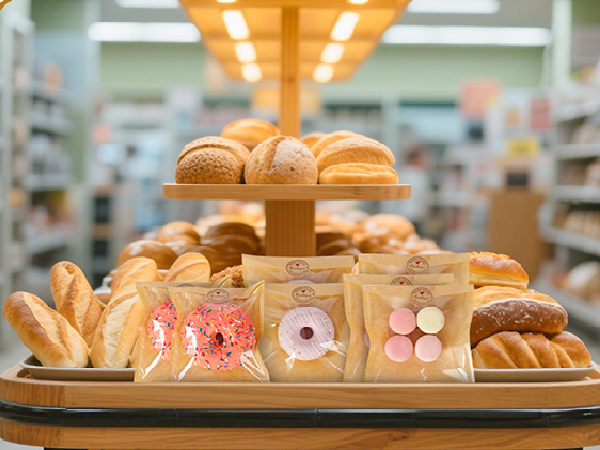heat seal cookie bags with window