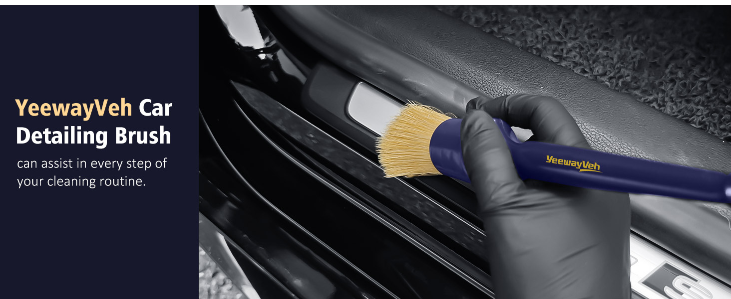 Car Detailing Brush Set