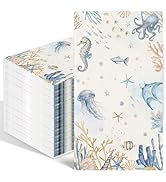 IANFEPH 100 Pcs Summer Ocean Paper Napkins Nautical Coastal Disposable Hand Towels Under the Sea ...
