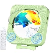 CD Player Portable Bluetooth Desktop CD Player for Home, Mini Cute CD Player for Kids, Built-in D...
