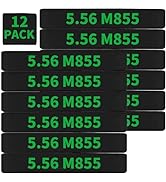 12 Pack Miaozhun 5.56 M855 / M193 Magazine Marking Bands 5.56 Caliber Identification