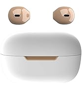 eleror Invisible Mini Wireless Bluetooth Earbuds, Small Semi in-Ear Earbuds for Work & Daily Use,...