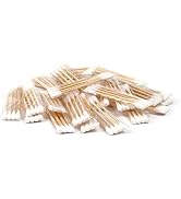 200 Pack Cotton Swabs, Individually Wrapped Cotton Swab, Individually Wrapped Double Tipped Woode...