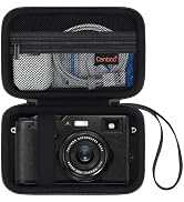 Canboc Carrying Case for Fujifilm X100VI/ X100V/ X100F/ X100S Digital Camera, Zipper Mesh Pocket ...