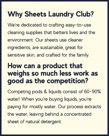 sustainable liquid detergent natural clean dirt