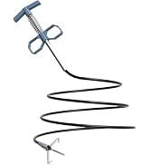 Ehigta Drain Snake 61 Inch Flexible Claw Grabber Tool with 4 Claws Bendable Hose - Flexible Grabb...