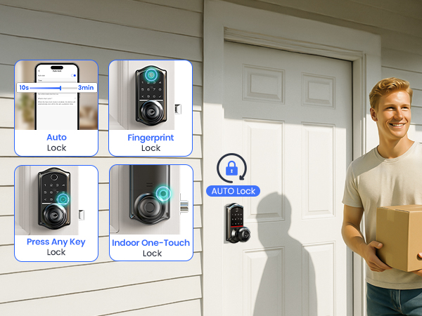 keyless entry door lock