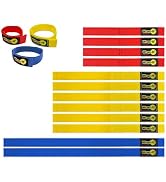 Quick-Straps by Wrap-It Storage - Assorted 12-Pack Multicolor - Hook and Loop Hose and Cable Orga...