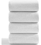 4 Piece Bath Towel Set 35"x70"Oversized Bath Towel for Bathroom Ultra Soft Fluffy Extra Large Bat...