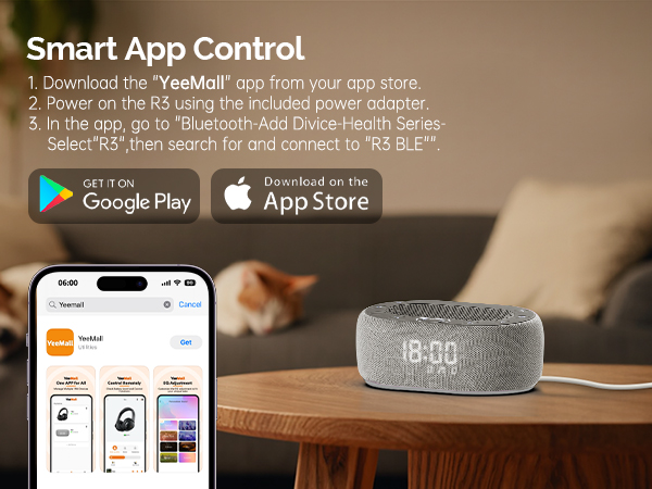 white noise alarm clock app
