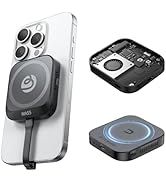 Ulanzi MA55 Magnetic SSD Enclosure M.2 NVMe with Magsafe, USB 3.2 Gen 2 Type-C (10 Gbps), Aluminu...