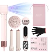 SEIGA 7-in-1 Hot Air Styler for Curling Straightening Volumizing | 7-in-1 Versatile Styling Kit, ...